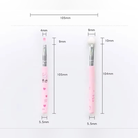 Hello Kitty Make-Up Brushes Brand New Only One in Stock - Picture 3 of 3